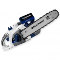 Blaupunkt Tronçonneuse Électrique CS4000 Puissante 2400W Lame Blaupunkt 44CM Frein Chaîne Automatique légère 6 Kg Système SDS facilite remplacement Chaîne 3 ans garantie niveau du réservoir d’huile