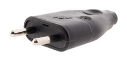 Zenitech 199416 Fiche Electrique, Noir