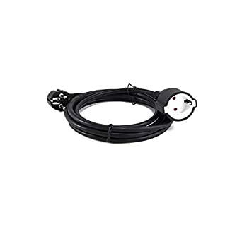 Rallonge électrique 10m Noir Marque LEDKIA