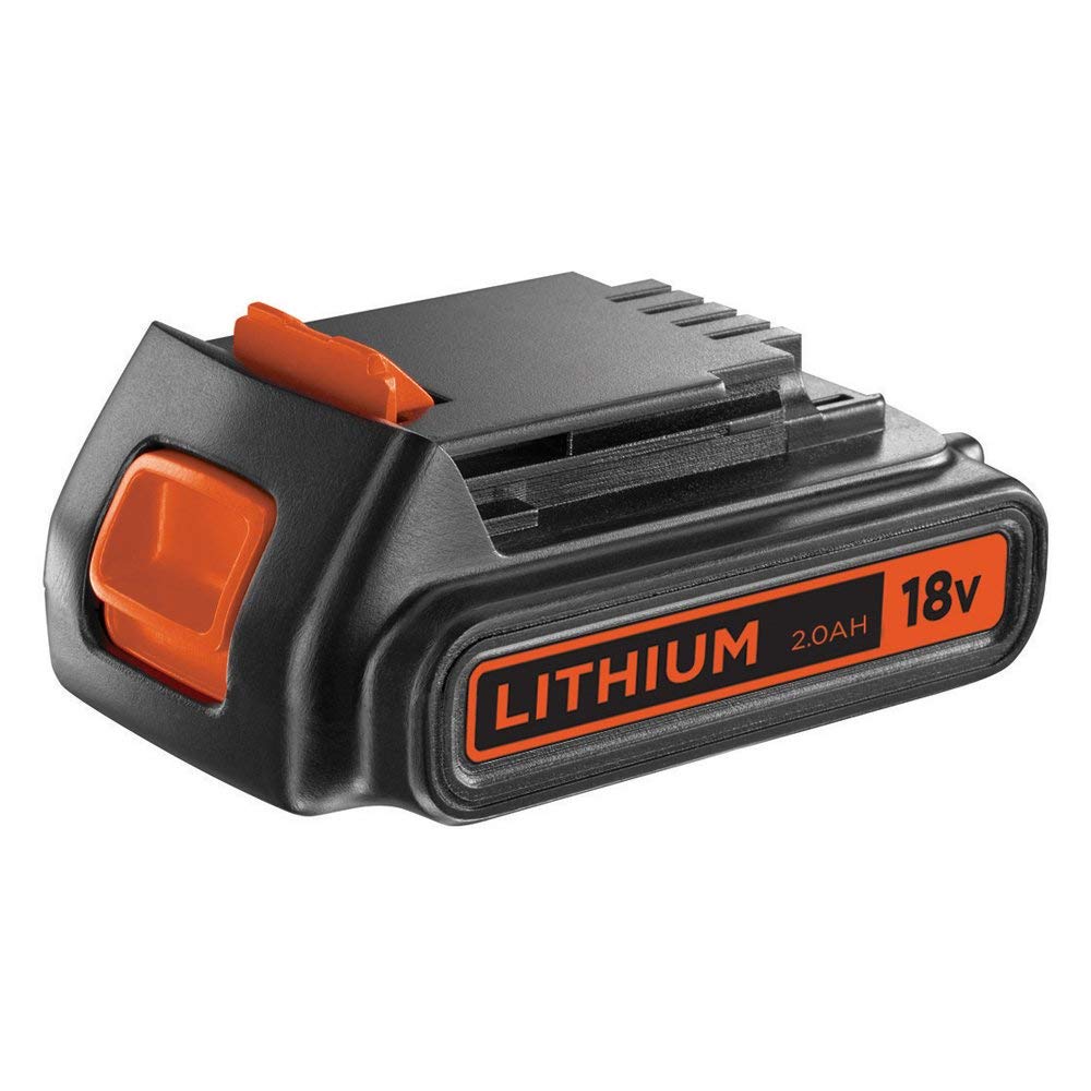 BLACK+DECKER BL2018 Batterie Lithium 18V Noir