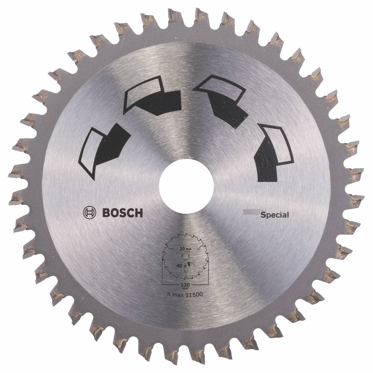 Bosch 2609256884 Lame de scie circulaire Spécial 130 mm