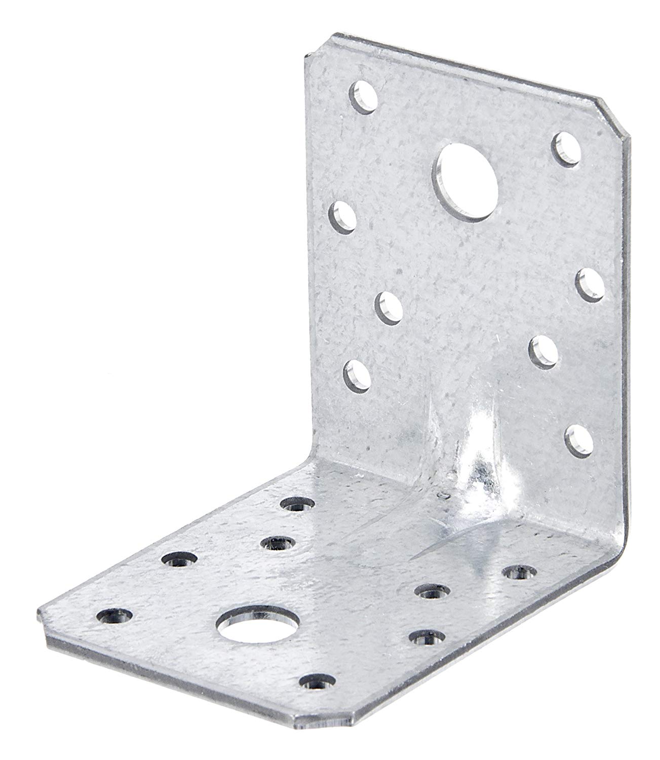 GAH-ALBERTS Raccord d’angle coudé ultra-robuste en acier galvanisé 70 x 70 x 55 mm / 50 pièces