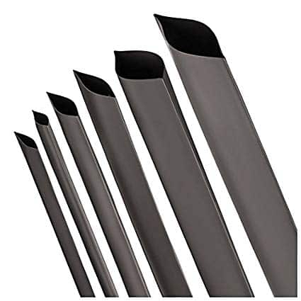 ISO-PROFI® Gaine thermorétractable 2:1 noir Sélectionen 10 tailles et 6 longueurs Mètre (ici?: Ø 15mm – Longueur: 2 Mètres)