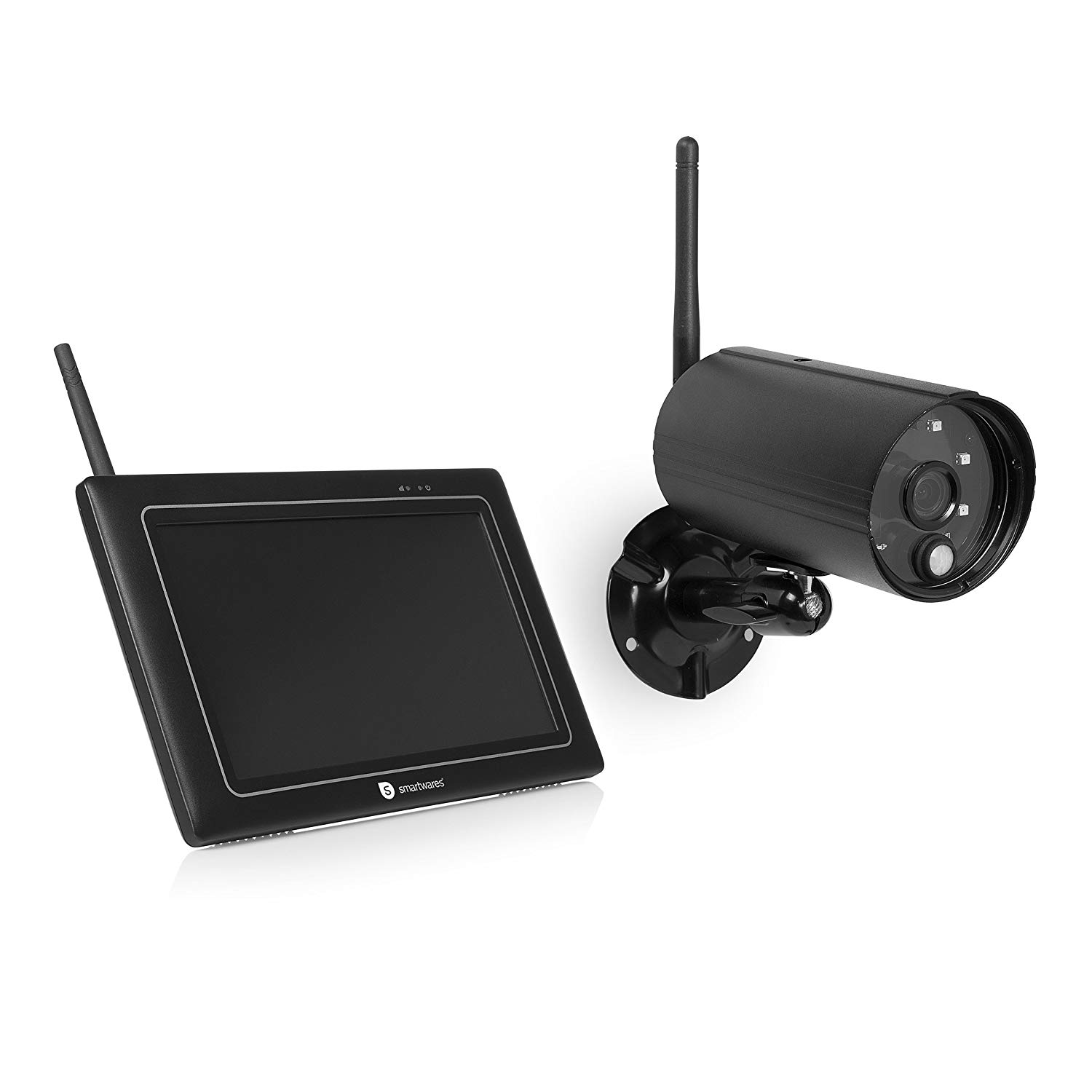 Système de caméra sans fil Smartwares CS97DVR – Full HD 1080p – Avec application gratuite – Écran tactile – Vision nocturne