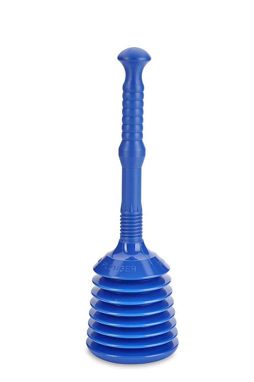 Déboucheur rapide de canalisations à ventouse. Coloris Bleu