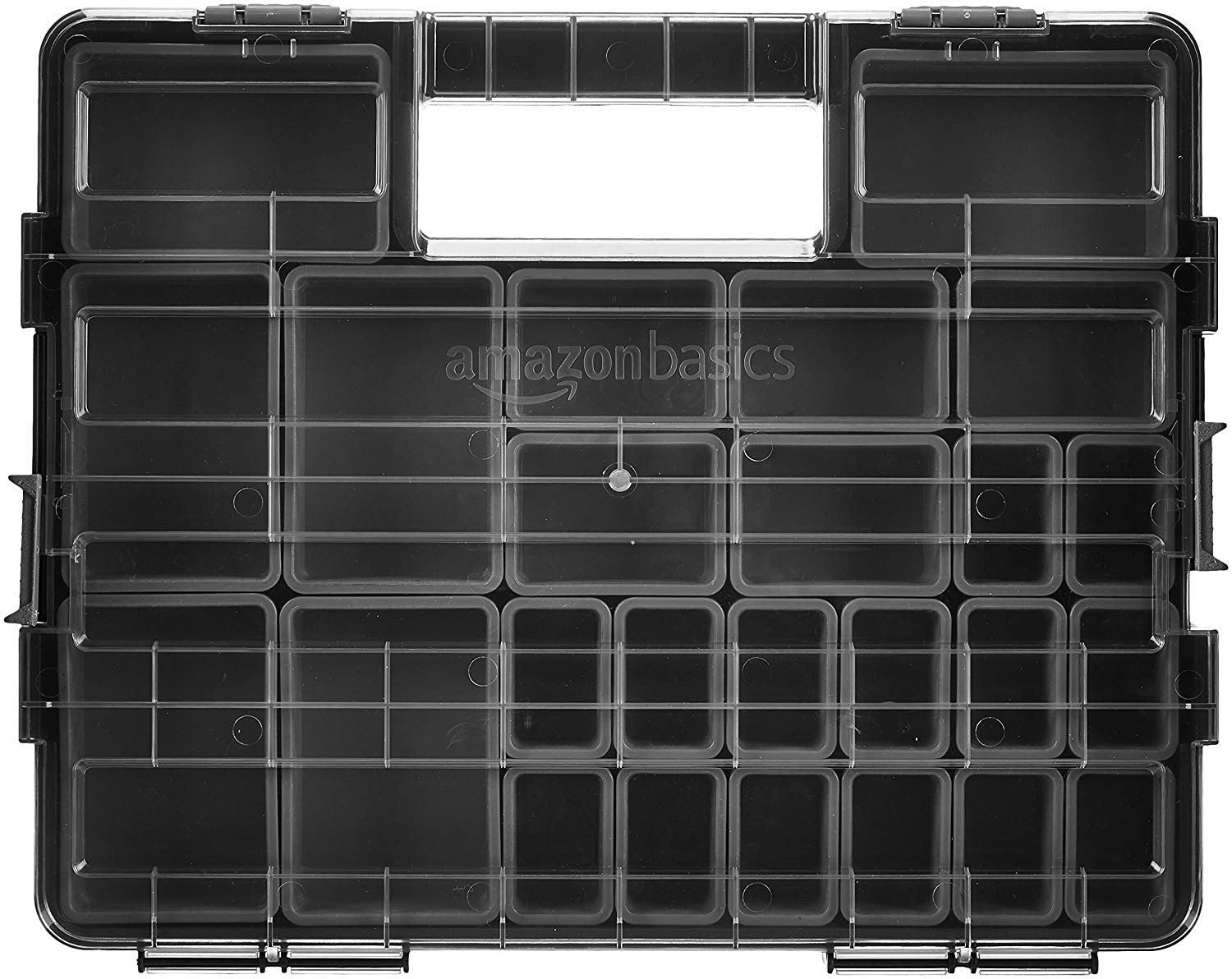 AmazonBasics Boîte à outils, 25 compartiments