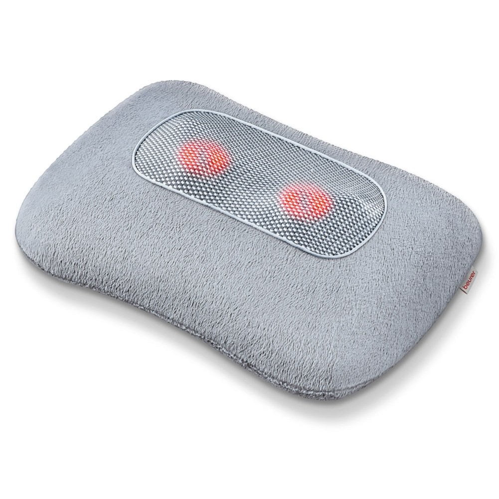 Beurer MG 145 | Coussin de massage Shiatsu | Coussin chauffant massant | Parfait pour les cervicales, le mal de dos et les lombaires | Relaxation et bien-être à la maison