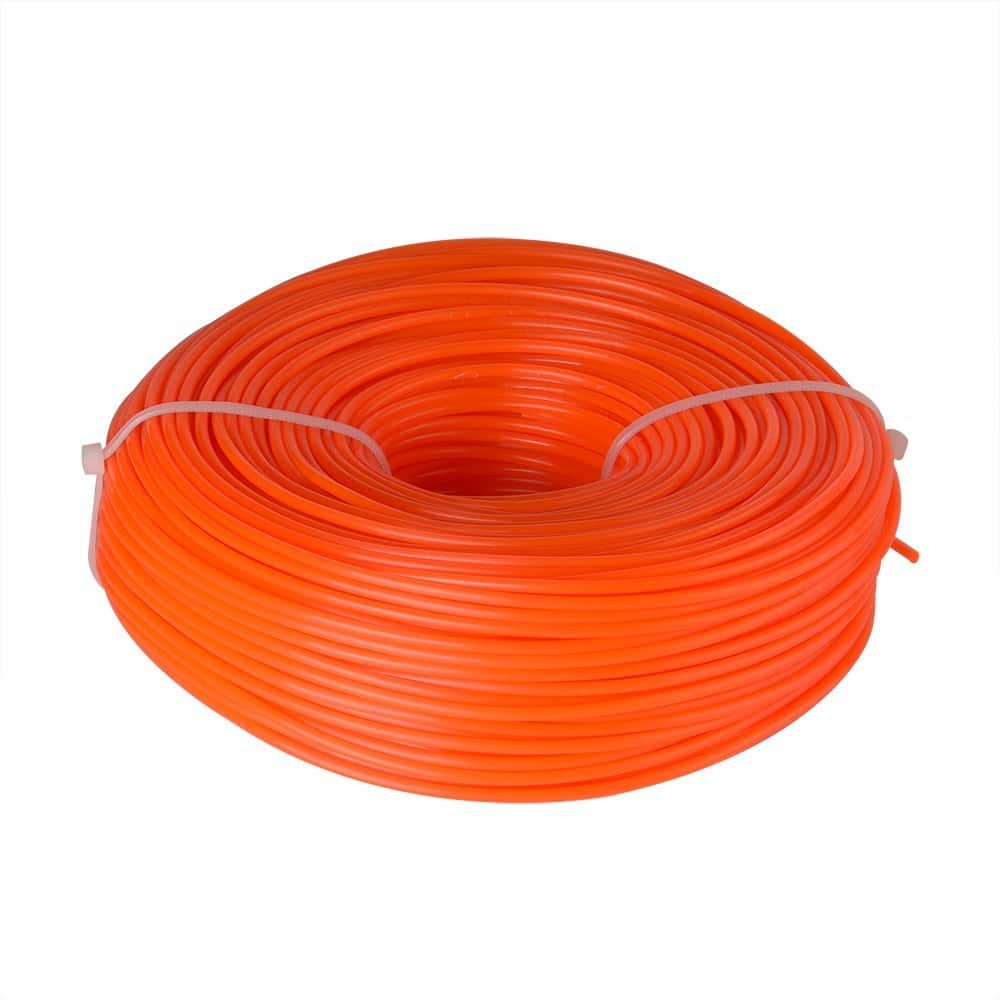 Fil pour débroussailleuse en nylon rond, 2,4 mm x 96 m