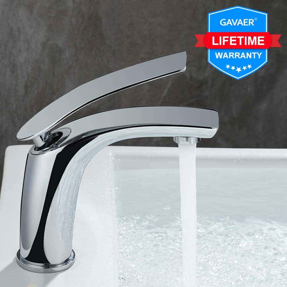 Robinet mitigeur de salle de bain design