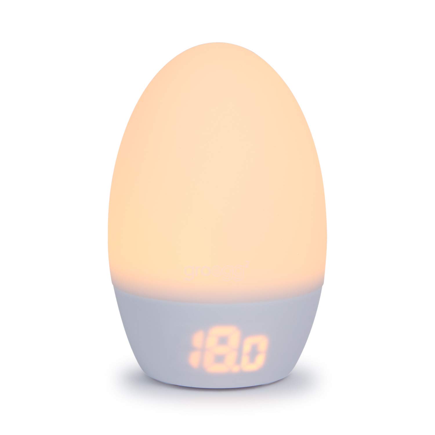 Groegg2 veilleuse thermomètre de chambre 2 en 1 GROBAG