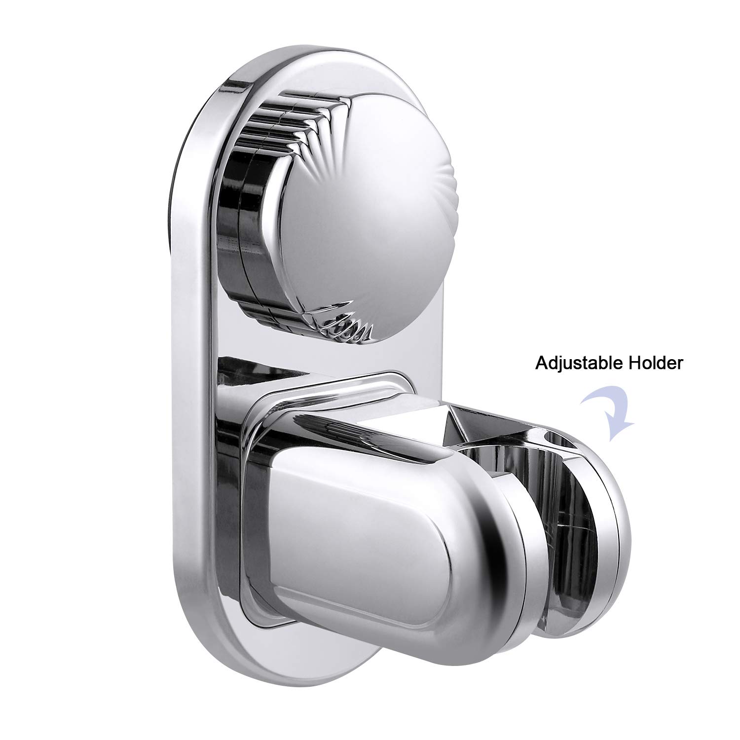 LEEFE Support de Douche Ventouse Grand Adsorbability, 5 Modes d’angle Réglable, Support Mural pour Douchette à Main