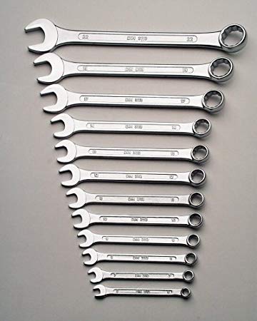 Lot de 12 clés polygonales à fourche, 6-22 mm. Importation allemande. Mannesmann M 130-12