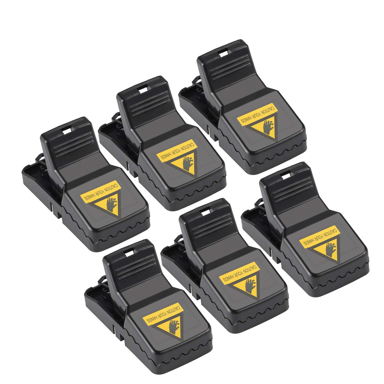Lot de 6 piège à souris,tapette à rat, réutilisables
