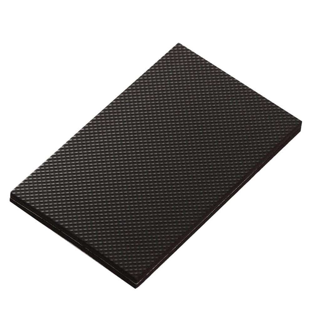Premium meubles Pads, Heavy Duty autocollantes meubles Patins feutre pour sols en bois dur et réduction du bruit en caoutchouc transparent Bumper Coussinets carré 15 x 9 cm 4 pcs