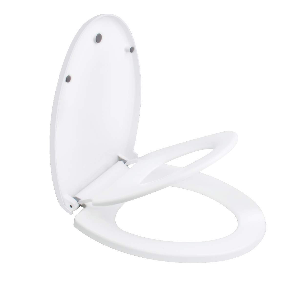 Abattants WC,Cadrim Lunette de toilette Siège WC Lunette Enfant Faible Bruit et Descente Progressive Amovible Facile à Nettoyer Bon pour Enfant et Adulte