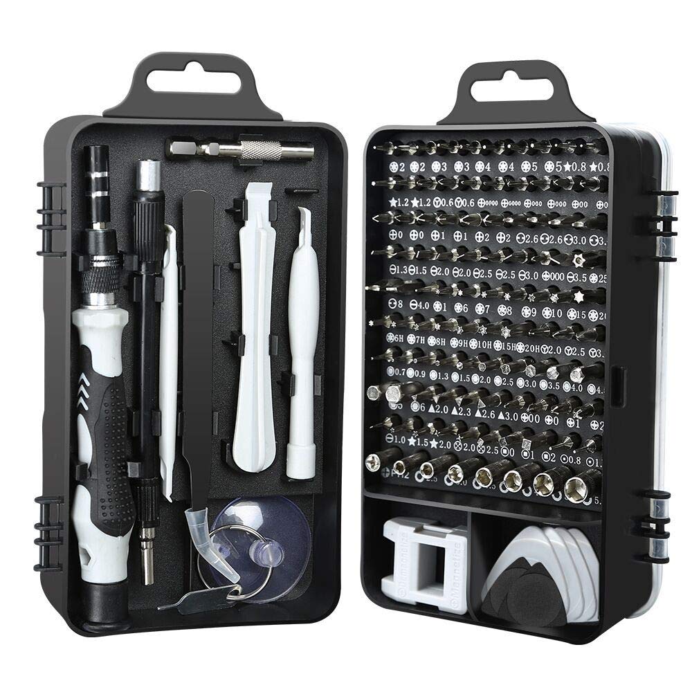 Bever 116 en 1 Kits de Tournevis de Précision Magnétique Outils Phillips pour machine à laver, climatiseur, réfrigérateur, ventilateur électrique, télévision, ordinateur,macbook,iphone,montre ect