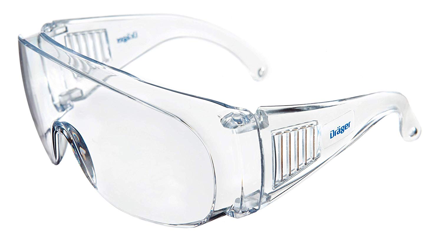 Dräger X-pect 8110 Surlunettes de Protection | 1 Paire de Lunettes de sécurité Anti-buée | pour l’agriculture, l’industrie et Le Laboratoire