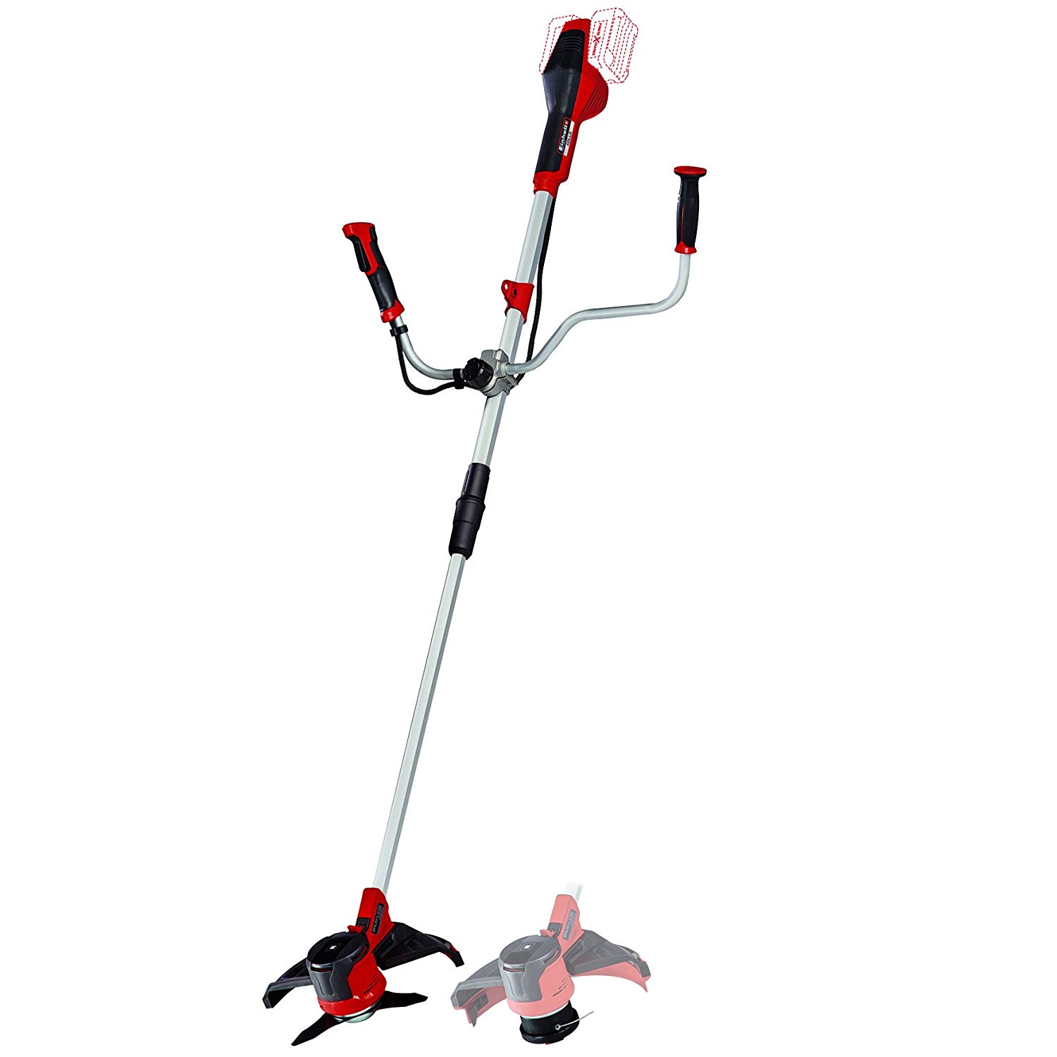 Einhell Débroussailleuse AGILLO – Système Power X-Change (36V (2x18V), Largeur de coupe lame : 25,5 cm 3 dents, Moteur Bushes sans charbons) VERSION SOLO LIVRE SANS BATTERIE NI CHARGEUR