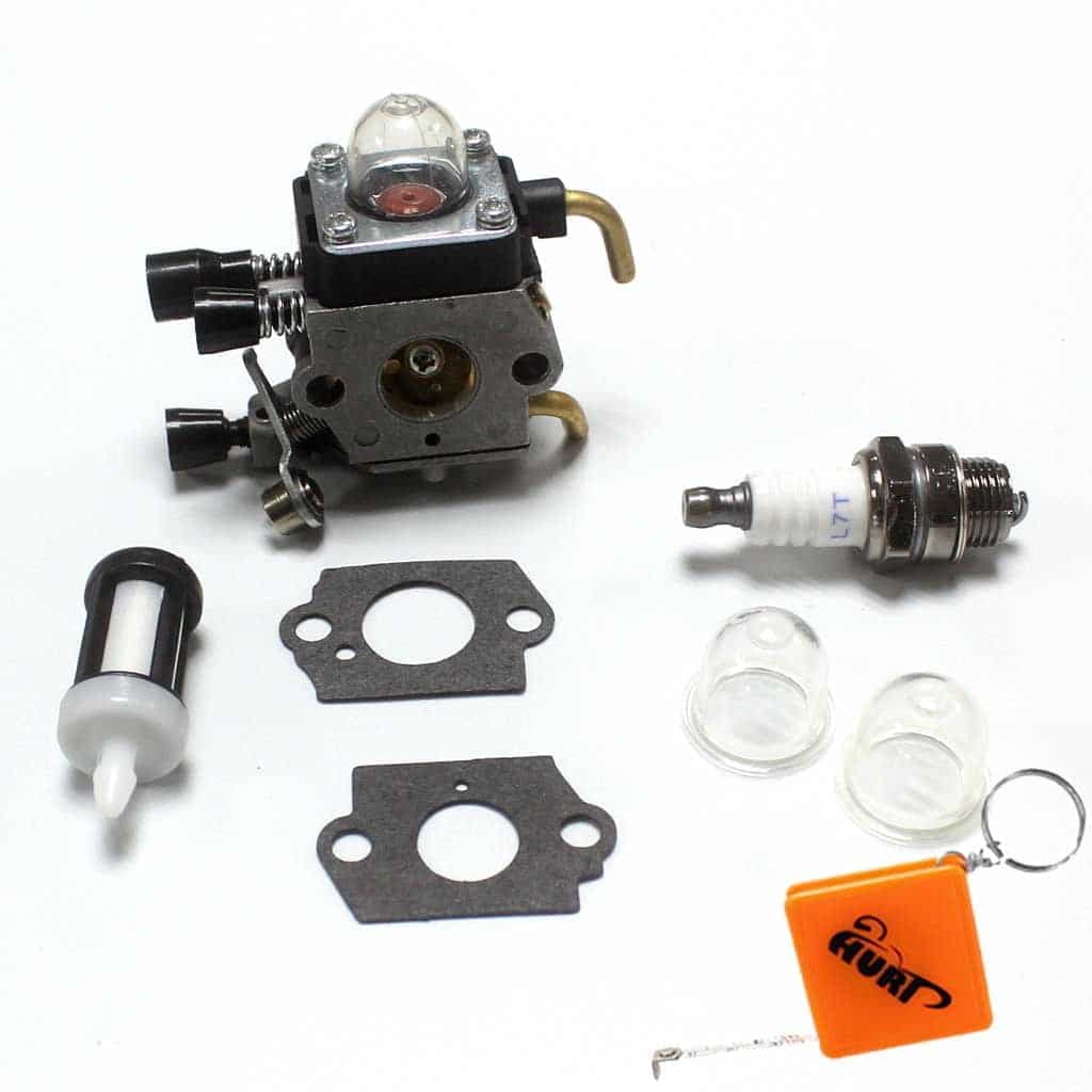 HURI Carburateur Convient pour Tondeuse Stihl FS38 FS45 FS46 FS46 C FS55 fs55r FS74 FS75 FS76 FS80 FS85 KM80 KM85