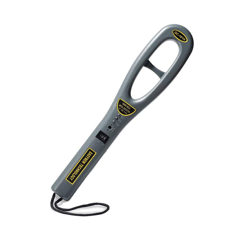 Lanceasy Détecteur de métal Portable léger pour la sécurité avec Baguette Haute sensibilité