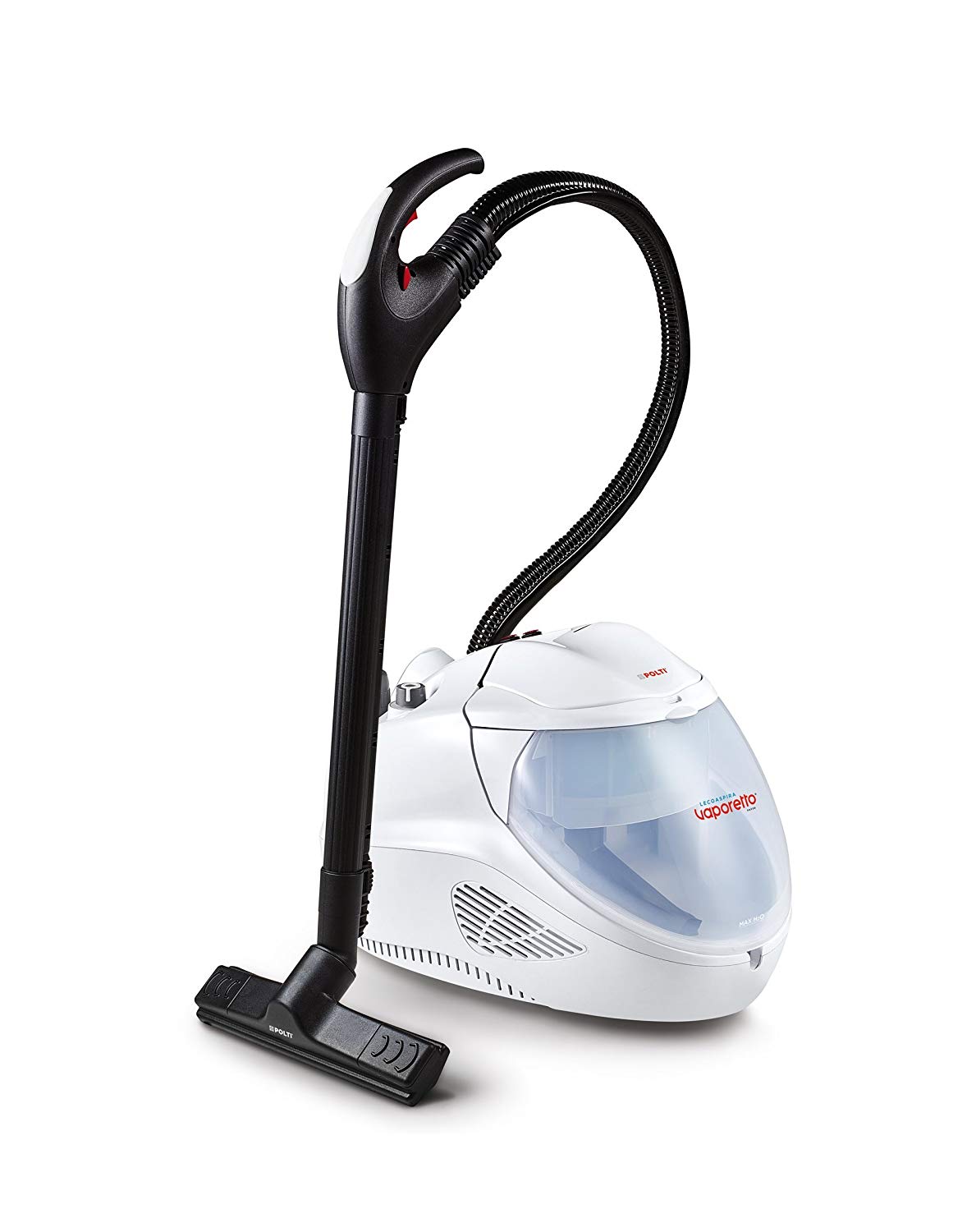 Polti Vaporetto Lecoaspira FAV30 Nettoyeur Vapeur et Aspirateur avec Filtre à Eau, 4 bar, 2450 W, Blanc