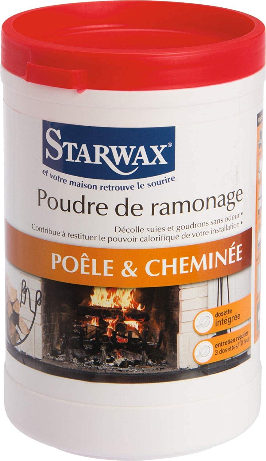 Poudre de ramonage Spécial cheminée – 1Kg – STARWAX