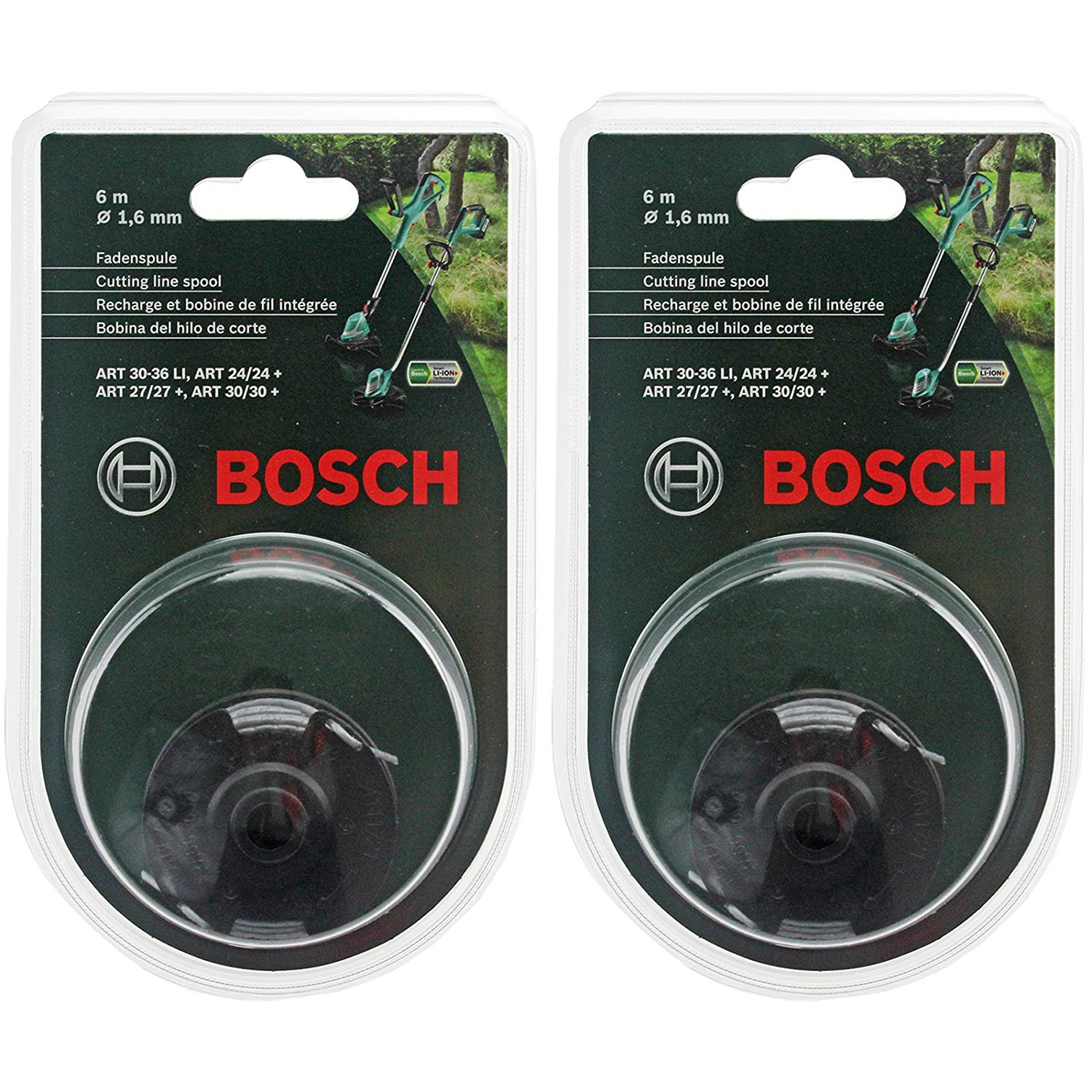 Recharge et bobine de fil intégrée Bosch ART 24 27 30 30–36 LI - Pour