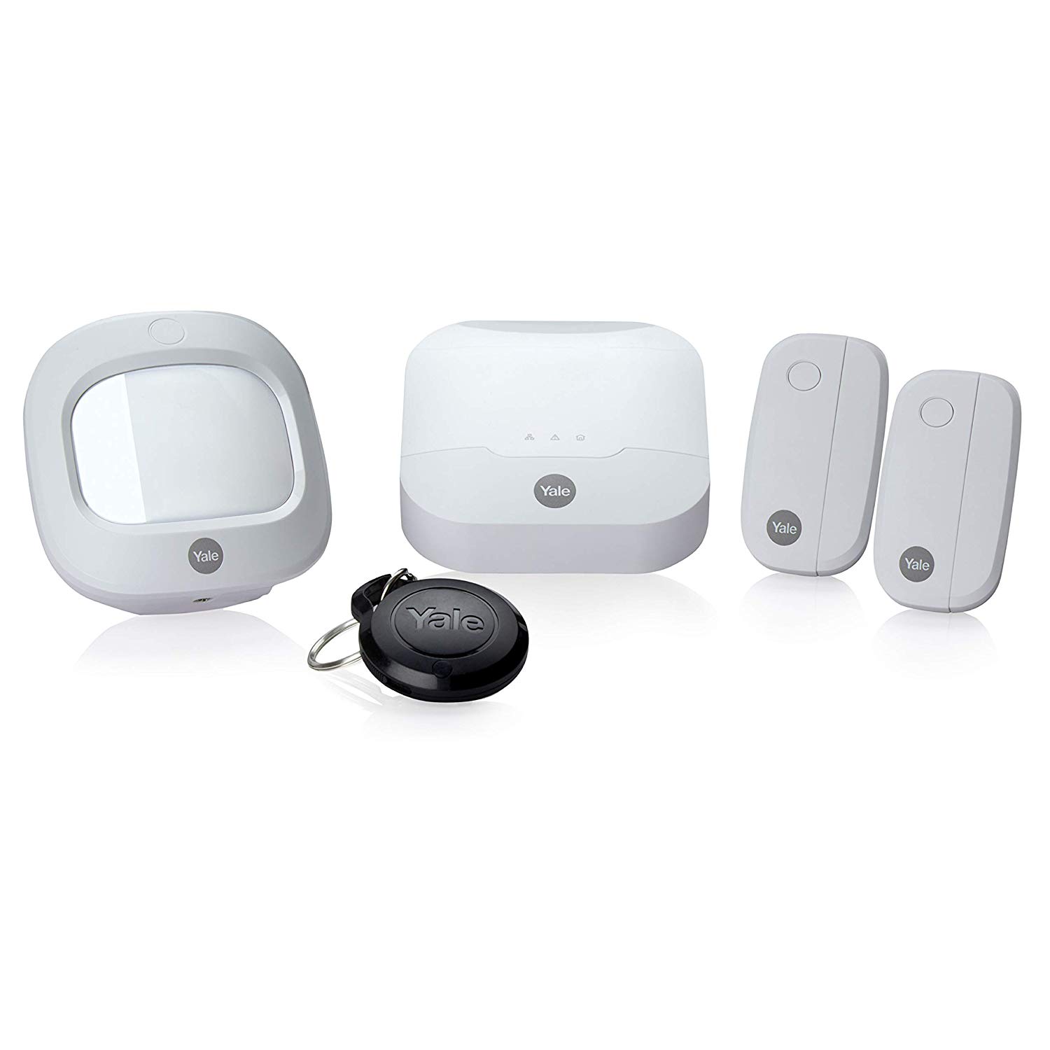 Yale IA-311 Alarme maison connectée compatible Animaux Sync, Système Anti-Intrusion sans Fil | Starter Pack (Compatible Amazon Alexa)