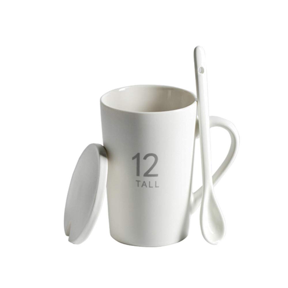YIFENG Tasse Céramique Acier Inoxydable Mugs Porcelaine Tasse à Thé Tasse à Café Verre