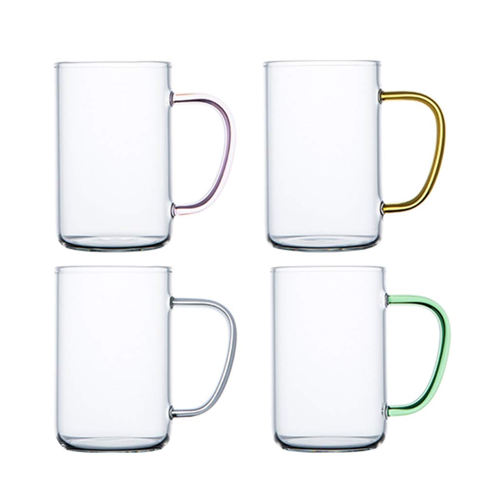 YIFENG Tasse Céramique Acier Inoxydable Mugs Porcelaine Tasse à Thé Tasse à Café Verre