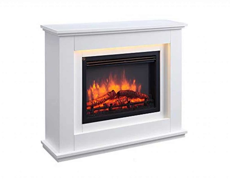Cheminée Électrique RICHEN – EF119B-MT119A 2000 Watts Flamme 3D Télécommandée