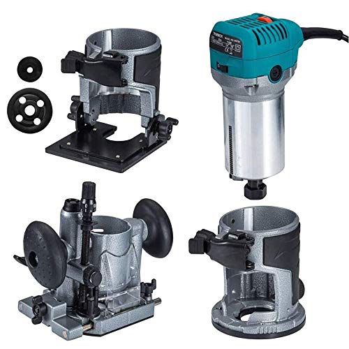 Anesty- Affleureuse Défonceuse Multifonctions kit - 710 W 6.35mm, 8mm