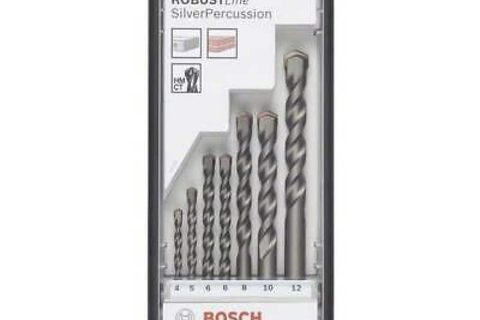 Jeu de forets pour béton Bosch à tige cylindrique