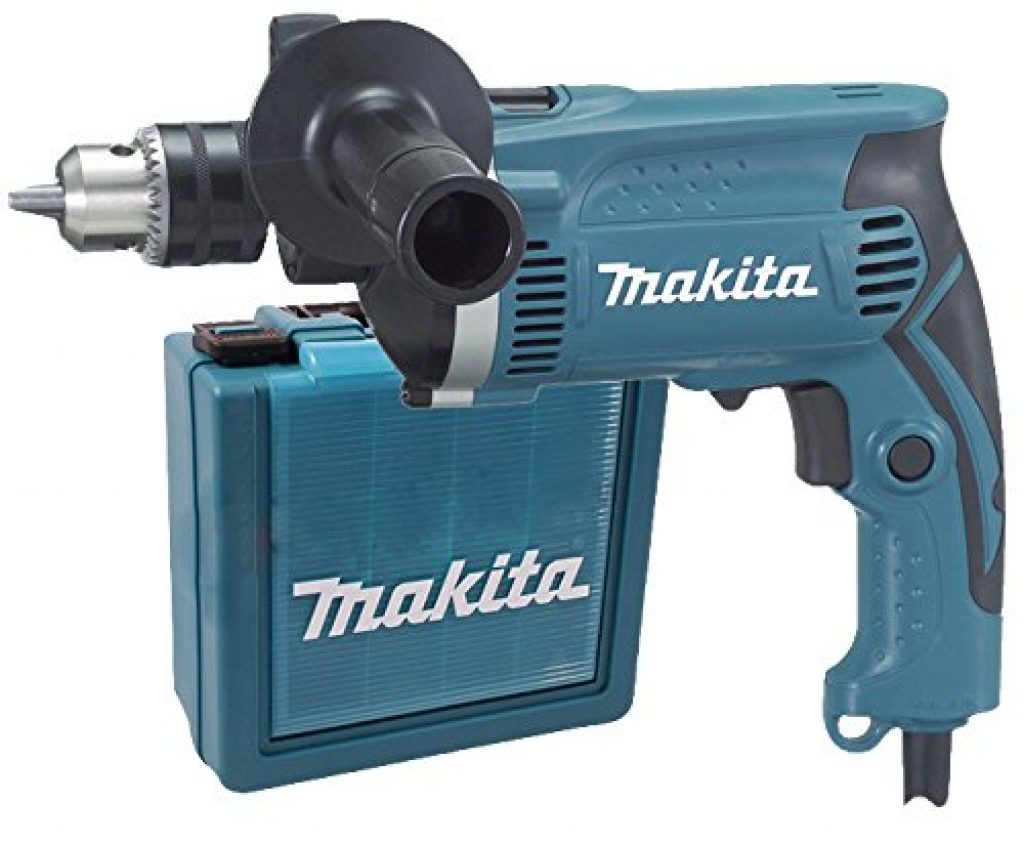 Perceuse à percussion MAKITA – HP1631KX3 – 710W + kit accessoires