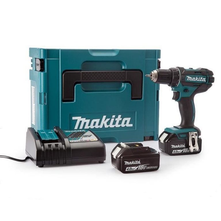 Perceuse visseuse MAKITA 18V Li-Ion 4.0Ah – 2 Batteries, chargeur, en coffret