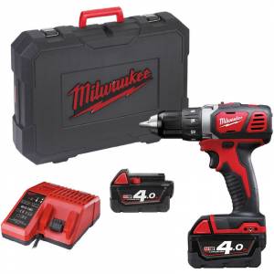 perceuse visseuse milwaukee m18 bdd 402c 18v 2 batteries 40ah chargeur