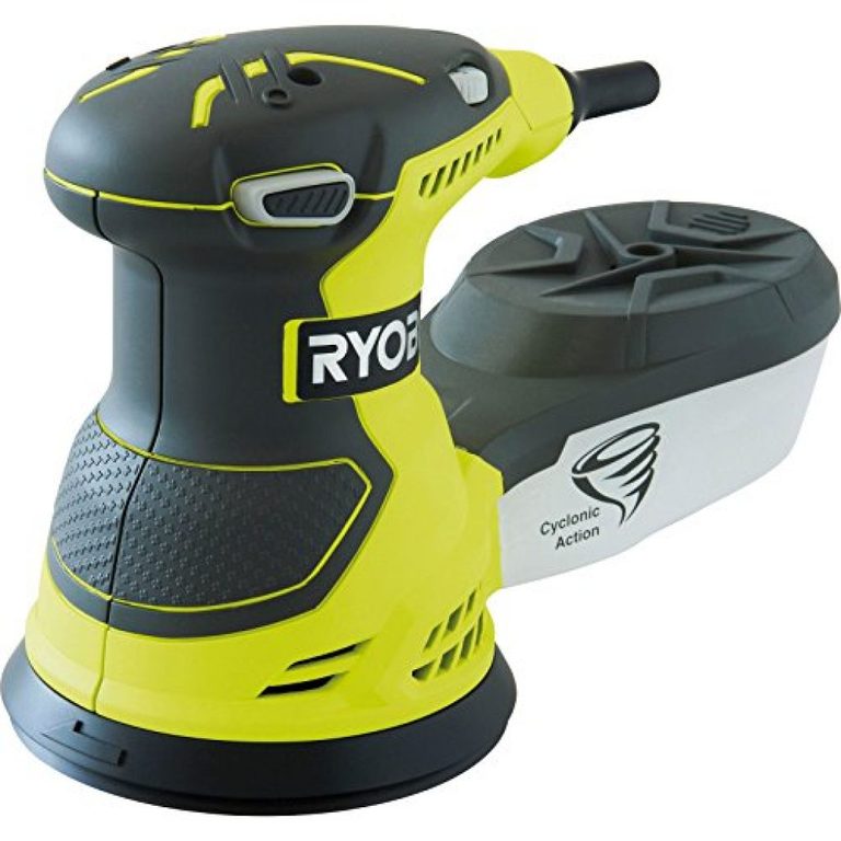 Ponceuse excentrique électrique RYOBI 300W 125mm ROS300A