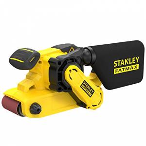 stanley ponceuse bande fmew204k qs 1010 w vitesse 390 mmin plateau 1