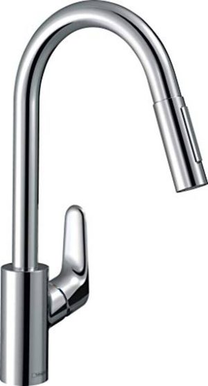 Hansgrohe 73880000 Robinet de cuisine, Chrome, Spout height 24 cm