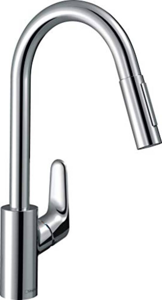 Hansgrohe 73880000 Robinet de cuisine, Chrome, Spout height 24 cm