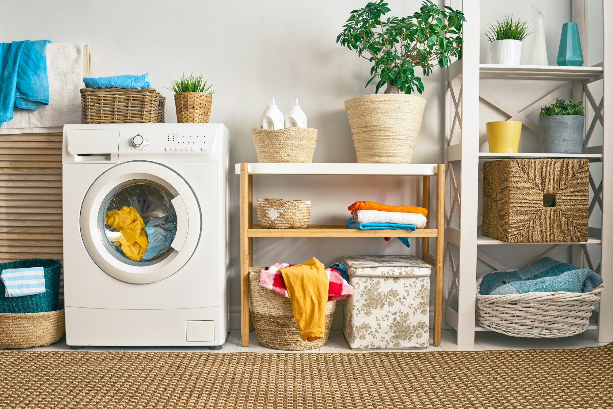 Comment créer une buanderie chic en maximisant l’espace et le style