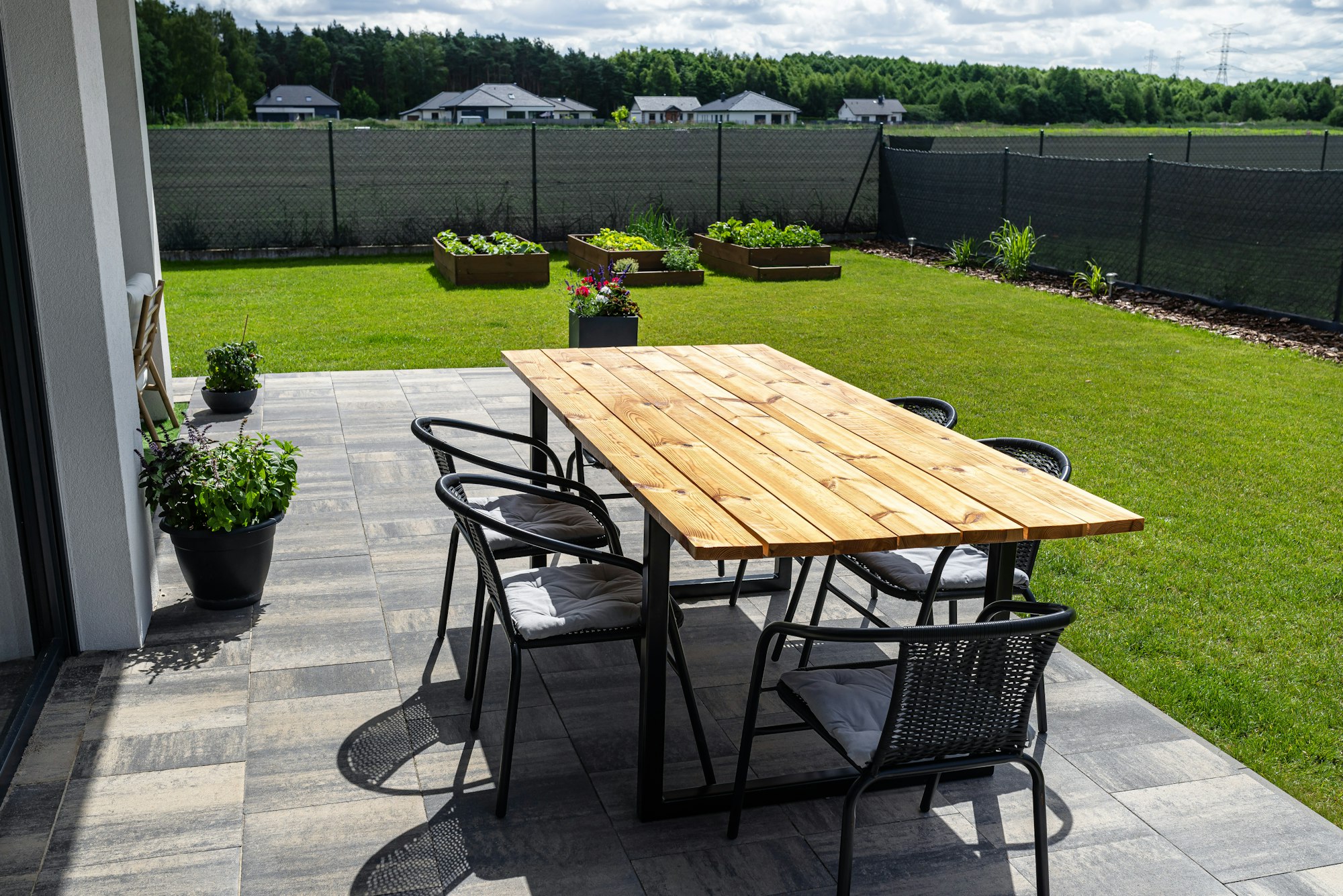 terrassement moderne