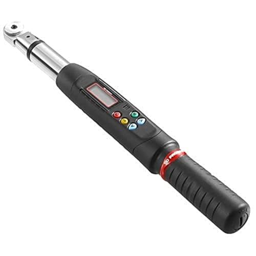 FACOM - Clé Dynamométrique Électronique à Lecture de Couple avec Cliquet - E.306A30R - Grande Précision - Mesure Pic ou Suiveur - Plusieurs Unités de Mesure - Livrée en Coffret Plastique et Mousse