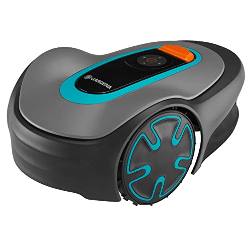 Gardena Tondeuse Robot SILENO minimo 500 m²: Tondeuse à Gazon Intelligente avec Une connectivité optimale programmable avec l'appli Gardena Bluetooth®, Version FR/NL (15202-26)
