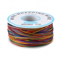 280m Câble d’essai d’emballage, Câble Électrique en Cuivre Étamé, Fils de 8 Couleurs P/N B-30-1000