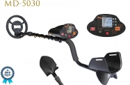 4YANG Détecteur de métaux MD5030- Détecteurs professionnels légers Chasseur de Trésor Souterrain Haute Sensibilité Affichage LCD Or et bijoux chassant sous Eau peu profonde multi-type de métal
