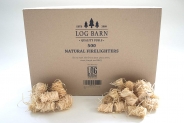 500 allume-feu en bois naturel écologique – 500 allume-feu en laine de bois par boîte. Idéal pour allumer les feux dans les cuisinières, barbecues, fours à pizza et fumeurs.