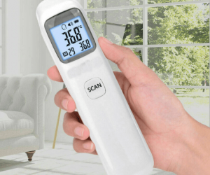 Thermomètre frontal infrarouge haute précision, mesures rapides