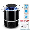 AICase USB UV Lampe Anti Moustique Électrique Tueur de Moustique Tueur D’insectes Mouches Piège,Surface utile jusqu’à 20m²,Pas Bruit,Pas Rayonnement.