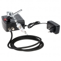 Airbrush Kit Compresseur, KKmoon 100-250V Gravité Professionnelle Double Action Airbrush Kit Compresseur d’Air, pour Tatouage/Manucure/Craft/Spray Modèle/Nail/Ensemble/d’Outils de Peinture d’Art.